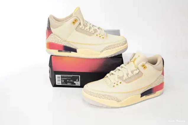 Kicktheory Air Medellin Jordan J x FN0344-901 Balvin 3 Sunset 0606